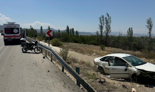 Kontrolden çıkan otomobil şarampole düştü: 4 yaralı