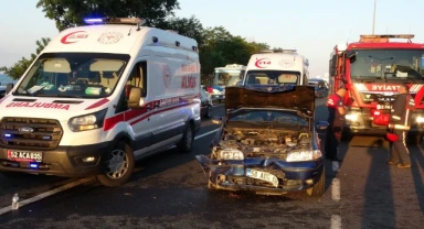 Ordu'da zincirleme trafik kazası: 3 yaralı