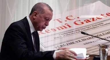 Cumhurbaşkanlığı tarafından yapılan atama kararları Resmi Gazete'de