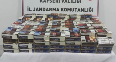 Nakliye aracında 40 bin adet kaçak sigara bulundu