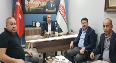 BİK seçimlerine aday olan Mesut Demir ve İsrafil Avcı’dan Urfa Değişim’e ziyaret