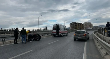 Kuşadası’nda motosiklet kazası: 1 yaralı