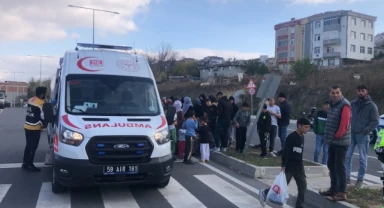 Tekirdağ'da trafik kazası: 1 ölü, 2 yaralı