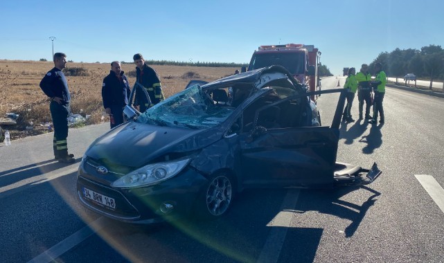 Trafik kazasında hayatını kaybeden kadın toprağa verildi