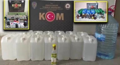 Ülke genelinde dev sahte alkol operasyonu: 324 gözaltı