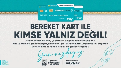 Büyükşehir Belediyesi’nden sosyal yardımlar için yenilikçi adım: Bereket Kart