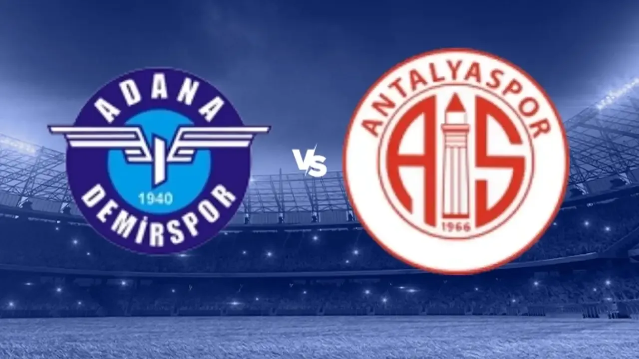 Adana Demirspor- Antalyaspor maçını canlı izle (Maç linki)