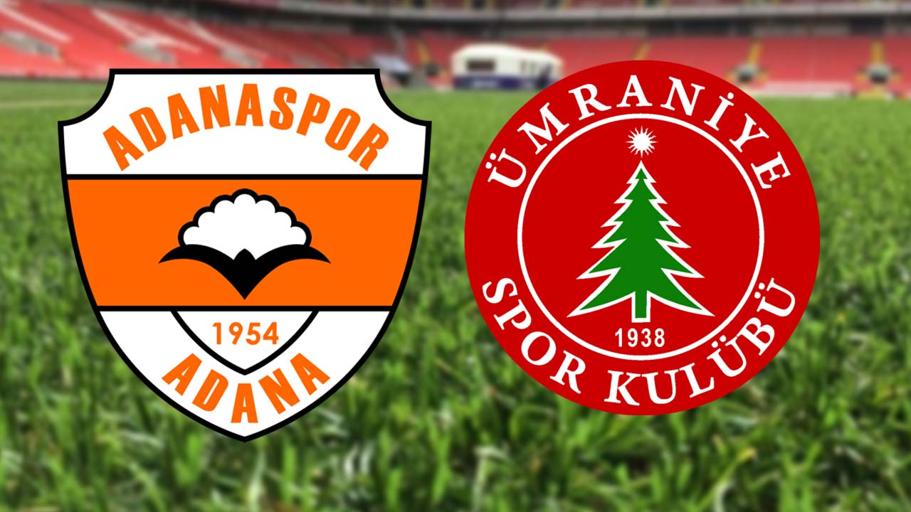 Adanaspor-Ümraniyespor maçı saat kaçta, hangi kanalda?