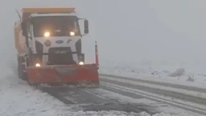 Şanlıurfa’da kar ulaşımı etkiledi! Çalışma yapıldı