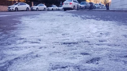 Soğuk hava Şanlıurfa’yı etkisi altına aldı!