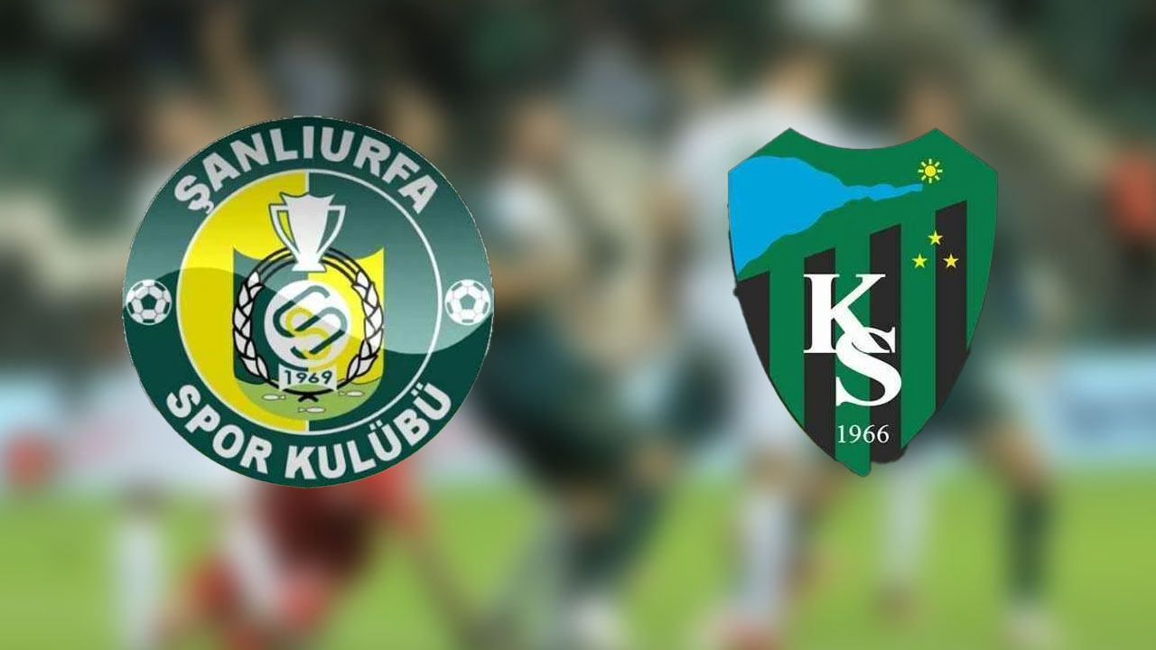 Şanlıurfaspor -Kocaelispor maçını canlı izle (Maç linki)