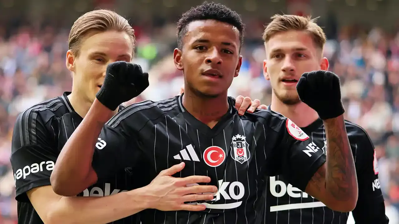 Keny Arroyo, Beşiktaş'taki ilk maçında gol attı! İşte o gol