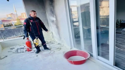 Kurtalan'da Apartman Yangını: Paniğe Neden Oldu