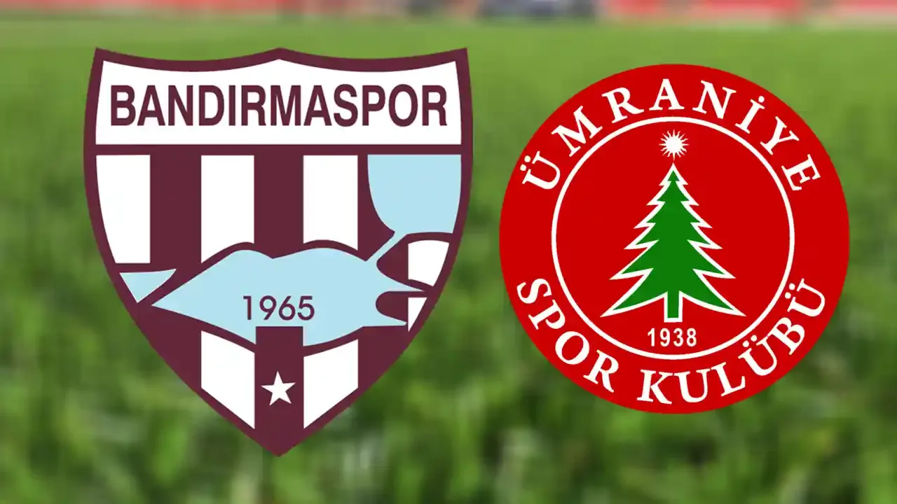 Bandırmaspor- Ümraniyespor maçını şifresiz canlı izle