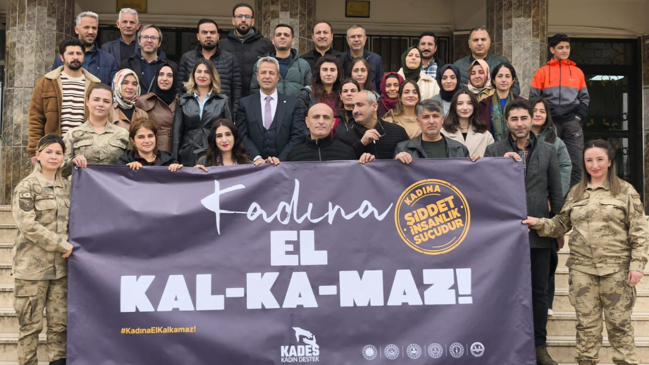 Şanlıurfa Jandarmasından kadına şiddetle mücadele hamlesi! “Kadına El Kalkamaz”