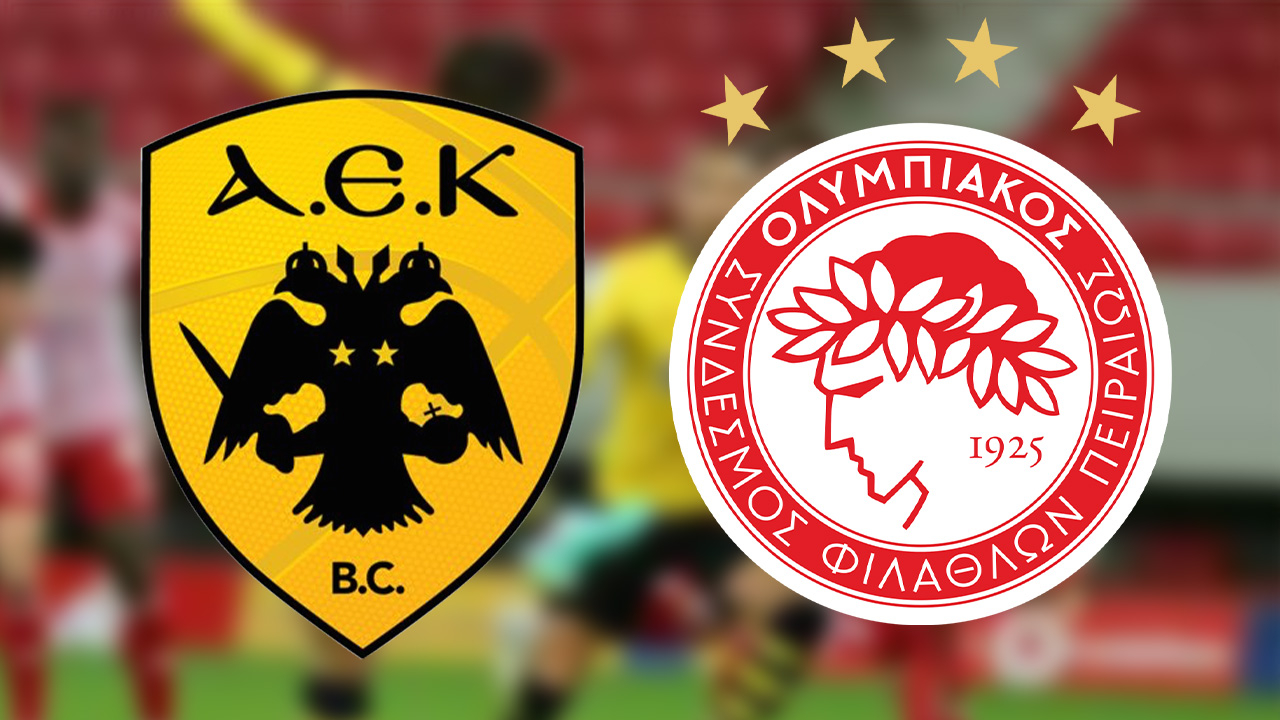 AEK-Olympiakos maçını canlı izle (Maç linki)