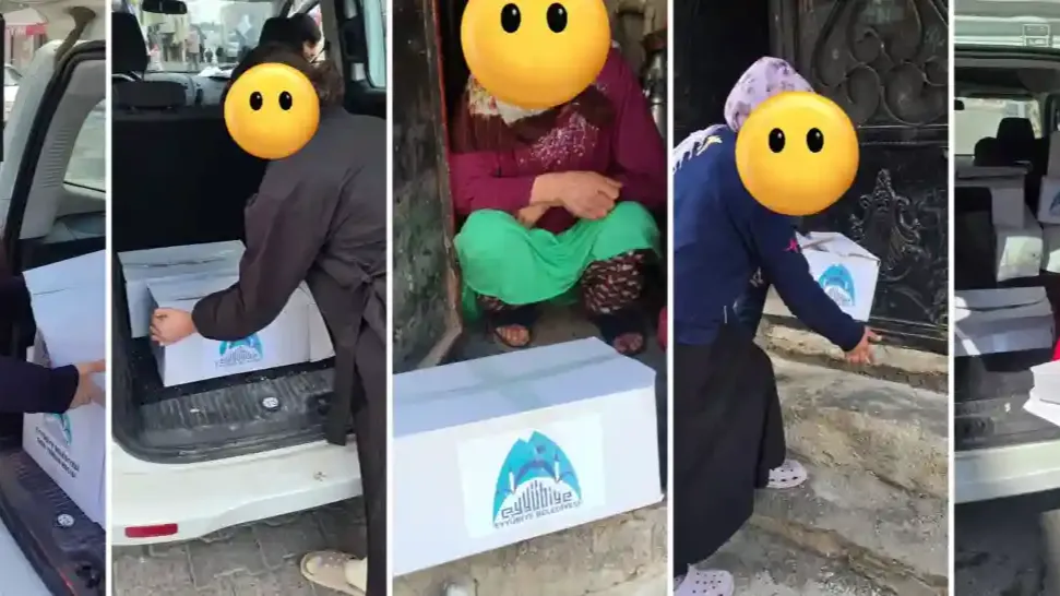 Şanlıurfa’da yaklaşık 2 ton et ücretsiz evlere dağıtıldı