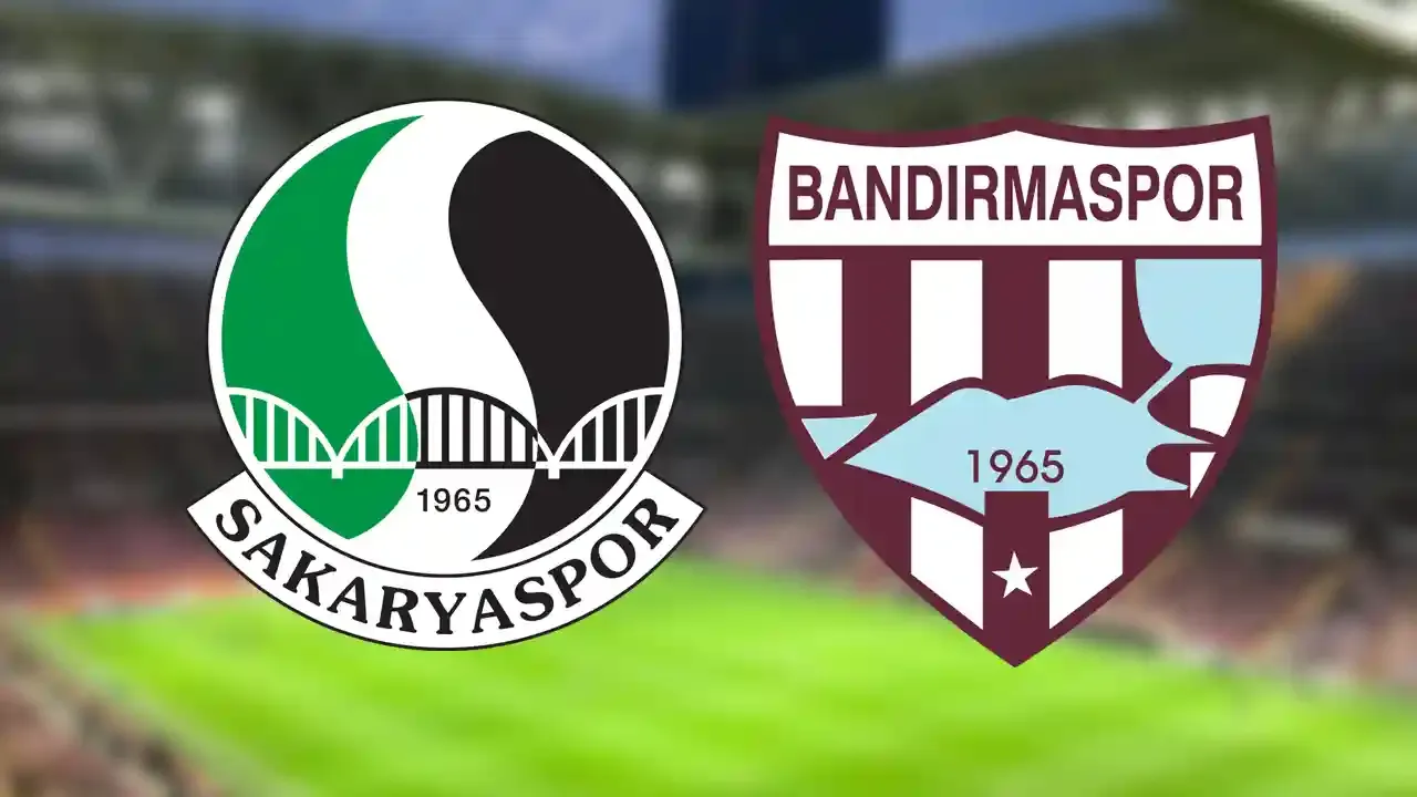 Sakaryaspor- Bandırmaspor maçı hangi kanalda saat kaçta?