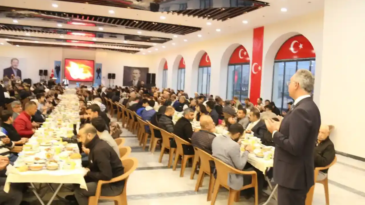 Şanlıurfa'da şeht aileleri Ramazan sofrasında buluştu