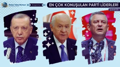 Şubat ayında Türkiye’de en çok konuşulan 10 parti lideri