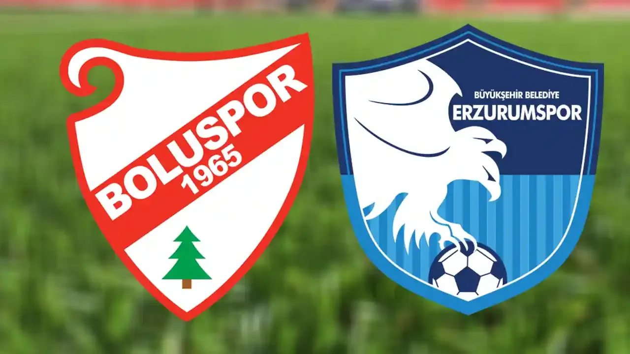 Boluspor-Erzurumspor FK maçını şifresiz canlı izle